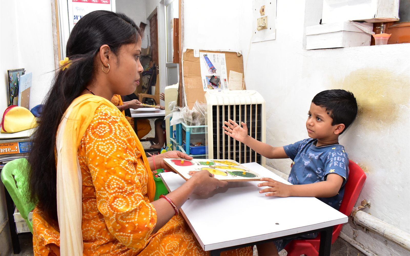 Child-friendly therapy session at ArambH Autism Centre Varanasi