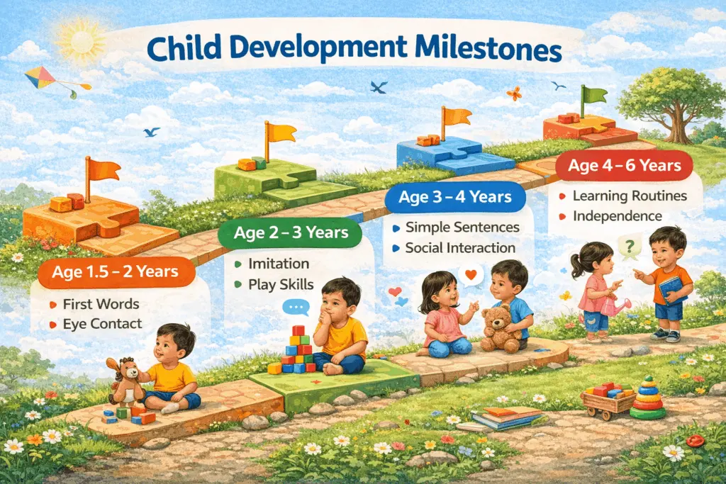 autism child development milestones
