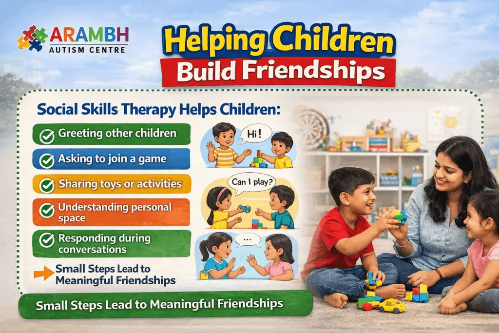 helping children builds friendship