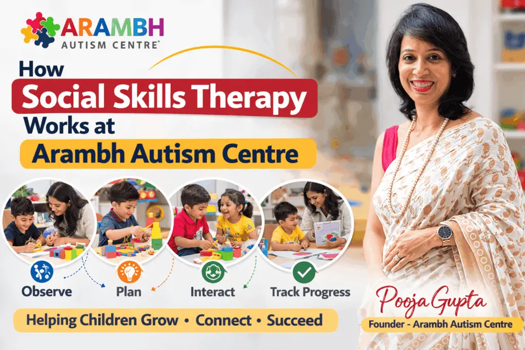 how social skills therapy works at arambh autism centre