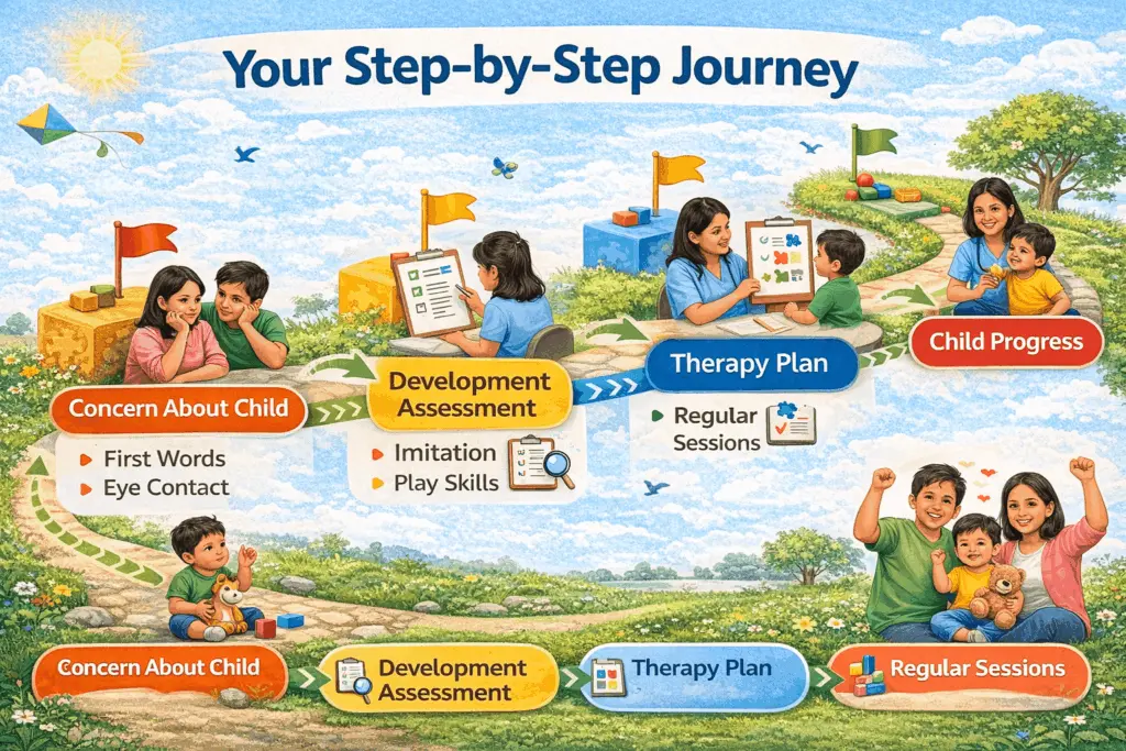 step by step journey of autism childrens