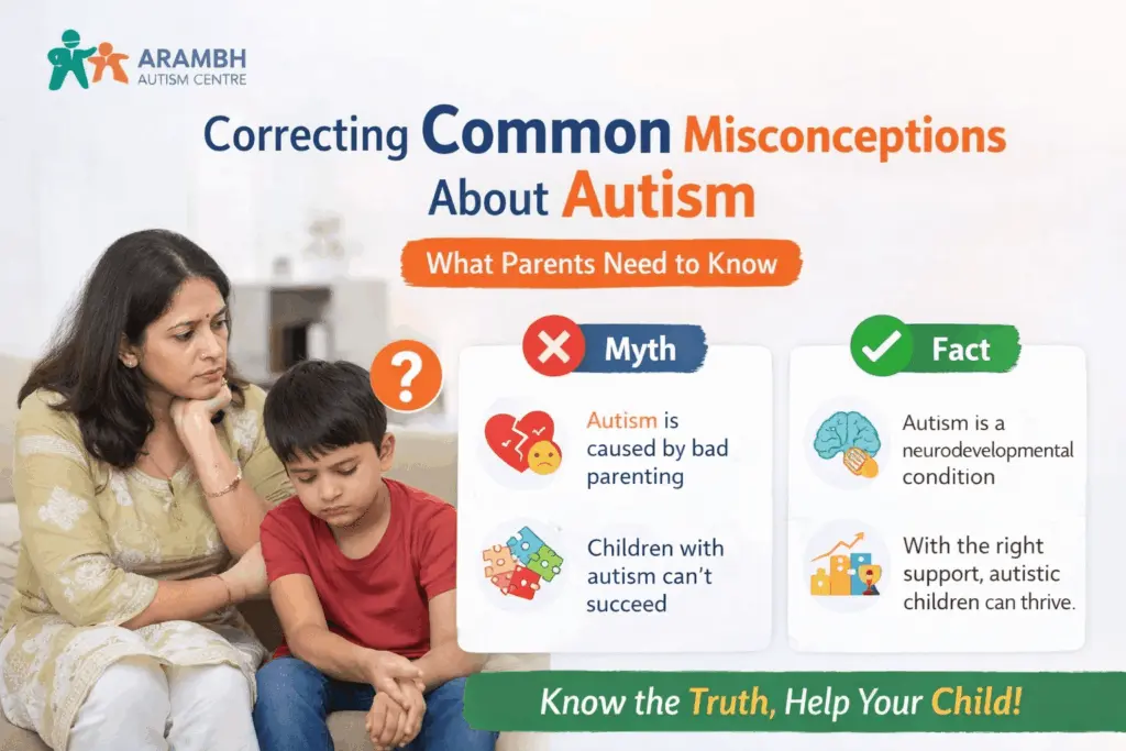 Correcting autism misconceptions for parents